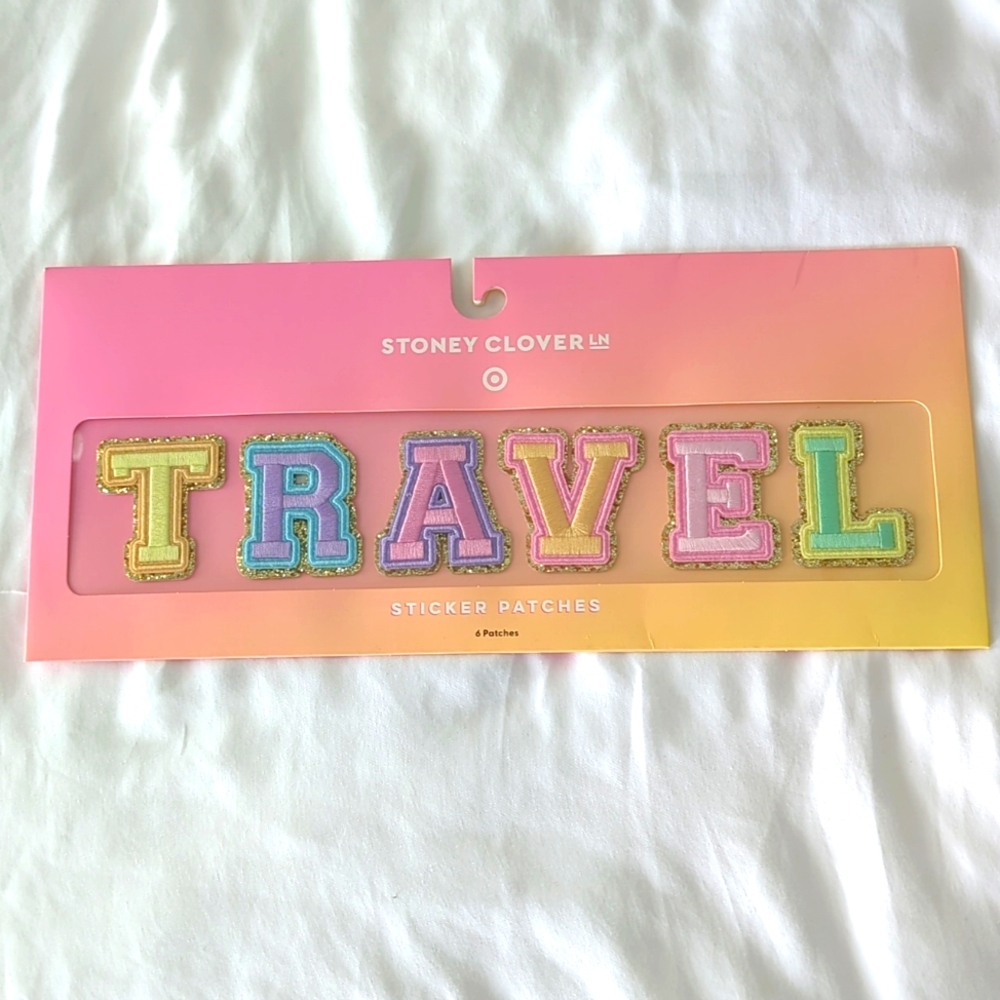 Stoney Clover x Target | TRAVEL sticker patch